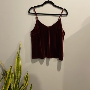 A new day velvet tank